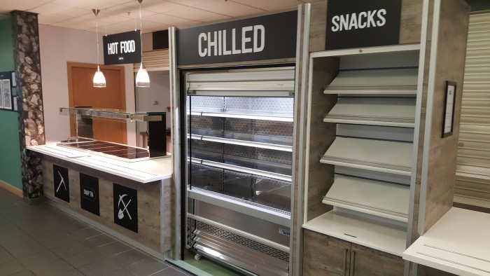 ASOS, Restaurant - Bespoke Counters, Graphics and Retail Section