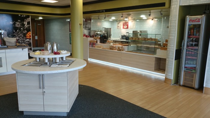 Patheon UK, Restaurant - Bespoke Servery and Condiment Unit