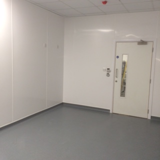 Mars, Restaurant - White uPVC Wall Cladding and Safety Flooring