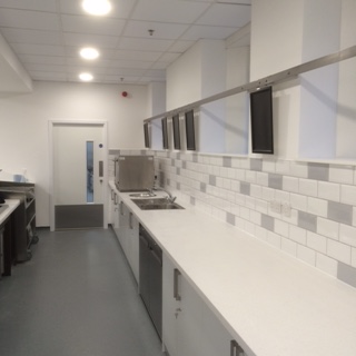 Mars, Restaurant - Bespoke Backbar and Wall Tiling