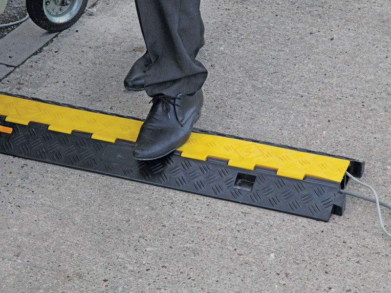 Handicap Sidewalk Mats. ADA Pads Improve Safety For Visually Impaired